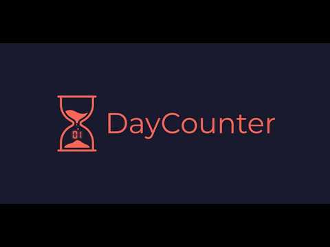 DayCounter: contador de dias