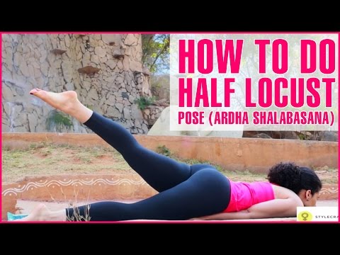 How To Do Half Locust Pose (Ardha Shalabasana) & Its Benefits