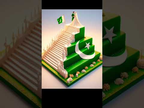 Pakistan Cake Ideas Pakistan Independence Day shorts video viral shorts Javeria's lifestyle