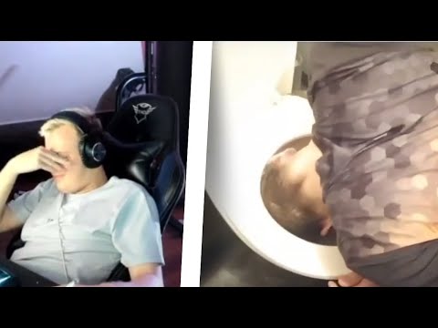 NITRO OGLADA JAK DZIECI WKLADAJA GLOWE DO KIBLA XD