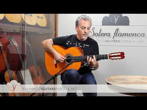 Felipe Conde 2019 Reed. “Hermanos Conde 1975” nº8 flamenco guitar played by Pedro Javier González