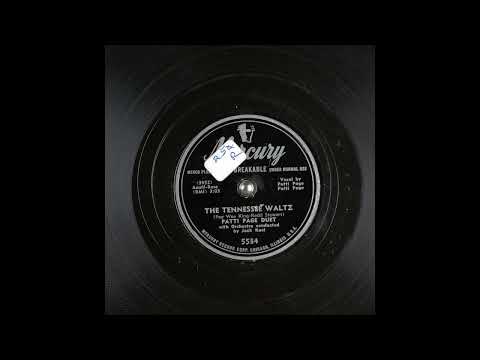 The Tennessee Waltz By Patti Page Duet