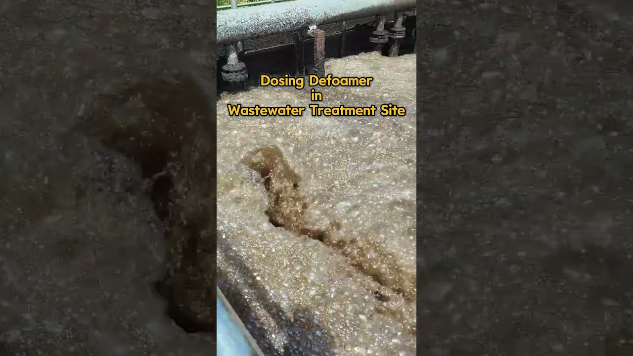 Instant Foam Control! Watch BluWat Defoamer in Action | Lab Test & Real-World Application