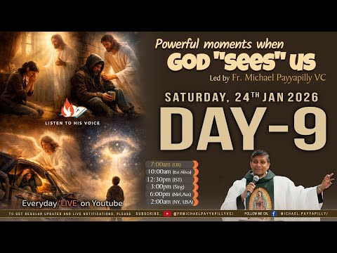 Listen to His Voice - Powerful moments when God 'sees' us - Day 9