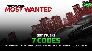 NEED FOR SPEED MOST WANTED Cheats: Unlimited Nitro, Always First, ... | Trainer by PLITCH