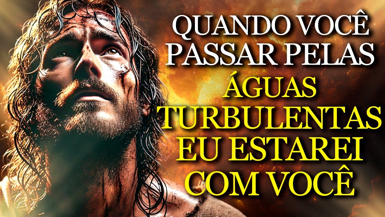 NAS ÁGUAS MAIS TURBULENTAS, DEUS ESTÁ CONTIGO: A Força Que Te Carrega Em Momentos Difíceis