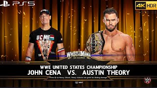 WWE 2K23 (PS5) - AUSTIN THEORY vs JOHN CENA  US CH