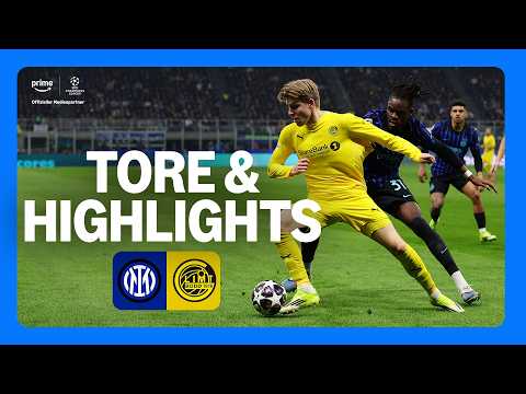UEFA Champions League Inter Mailand vs Bodø/Glimt | Highlights und Tore
