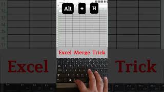 Download lagu Shortcut key to merge cell in excel | excel merge trick| #exceltipsandtricks #officeshorts mp3