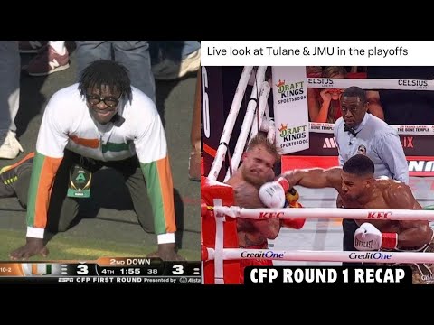 My College Football Playoff Round 1 Reaction