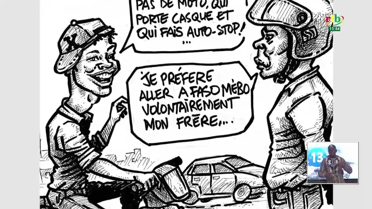 Dossier caricature sur le port du casque