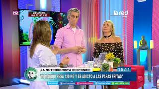 "Mi marido pesa 120 KG y es adicto a las papas fritas" ¿Qué hacer?