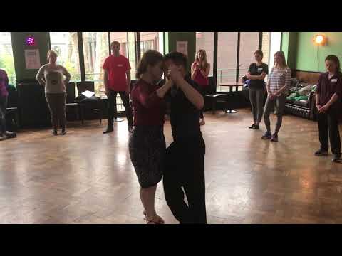 Tango Dancing: Pablo Rodriguez & Anne Bertreau - Biagi/Duval (En el lago azul)