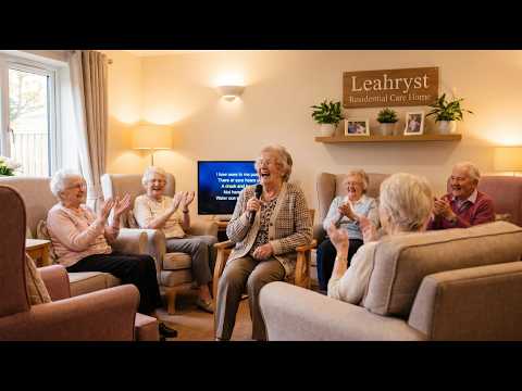 Joy filled the air at LEAHRYST CARE HOME OUTREACH Karaoke Moment