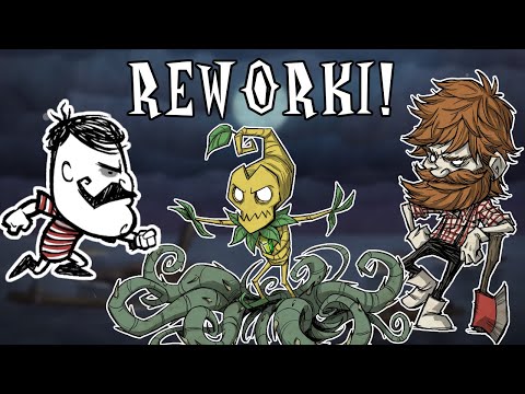 ONI ZNÓW ROBIĄ REWORKI - Wolfgang Wormwood Woodie Skill Tree w Don't Starve Together Beta #dst