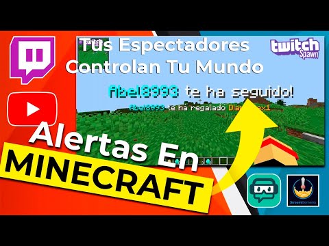 AdeAbel -  Set Twitch Alerts IN MINECRAFT |  Spawnea Mobs With Donations | Twitch Spawn Tutorial