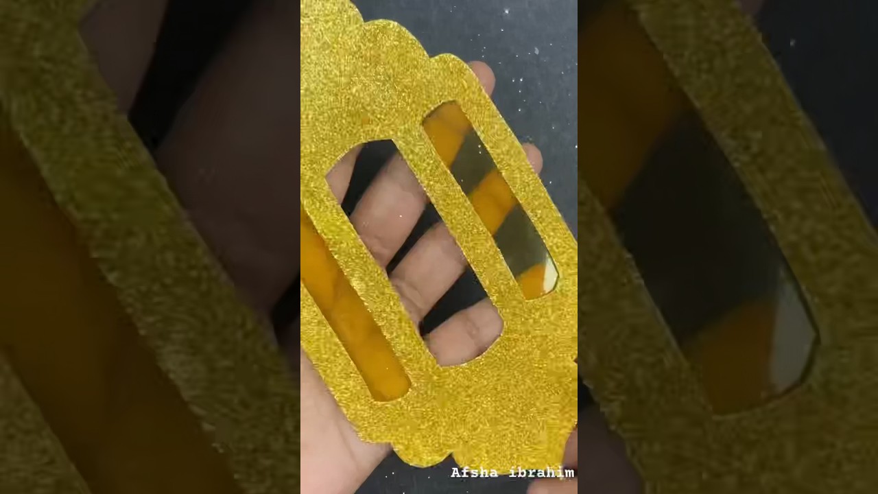 Diy Ramadan lantern #ramadan #ramadanmubarak #ytshorts #youtubeshorts #shorts