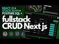 Build Deploy Full Stack Next Js   React CRUD App With Auth   ShadCN UI PostgreSQL Prisma
