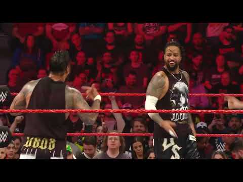 The Usos vs Bobby Roode & Chad Gable | WWE RAW 04/15/19