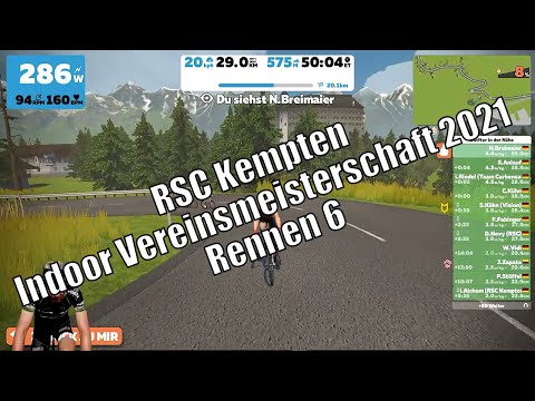 RSC Kempten Indoor Vereinsmeisterschaft 2021 - Rennen 6