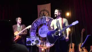 Matt Nathanson :: Too Late For Love snippet (Def Leppard cover) Decatur, 10.11.15