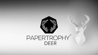 Papertrophy Deer. Instructions.