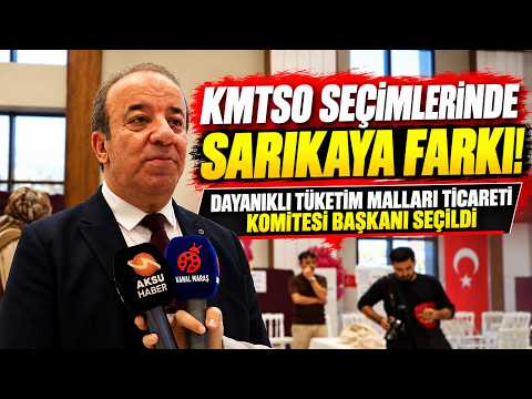 KMTSO seçimlerinde Sarıkaya farkı! Dayanıklı Tüketim Malları Ticareti Komitesi Başkanı seçildi