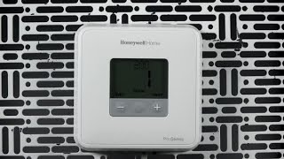 How to enter and navigate advanced programming on the T1 Pro thermostat - Resideo