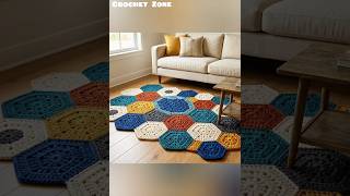 #crochet #knitting #homedecor #crochetcrosai #crochetideas #handmade #floor #rug
