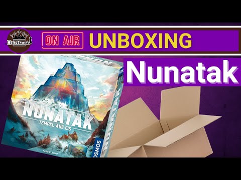 NUNATAK | WAS IST DRIN? Brettspiel 📦 Unboxing