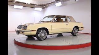 Video Thumbnail for 1985 Chrysler LeBaron Coupe