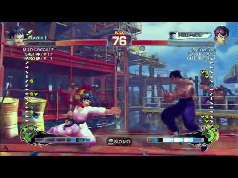 SSF4AE XBL - MILD COCOA17 (MA) vs. Ryukichikun (FE)