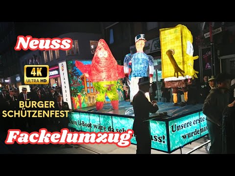 Fackelumzug Neuss Bürger Schützenfest August 2025