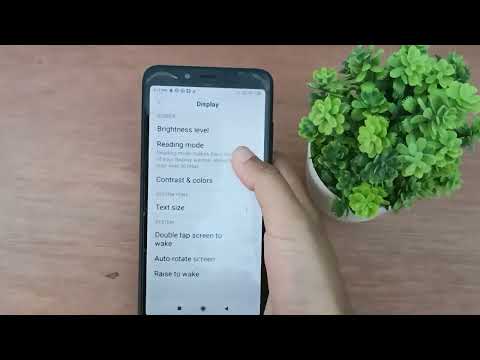 How to off reading mode redmi 6, Redmi 6a reading mode settings