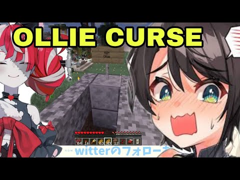 OMG! Subaru Cursed by Ollie's Grave!! | Hololive Minecraft