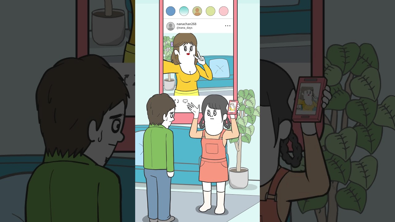 赤と黄色を混ぜたら「オレンジ」じゃなくて 浮気発覚【アニメ】 #shorts