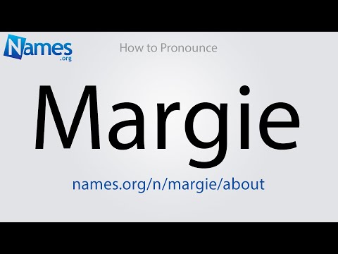 How to Pronounce Margie