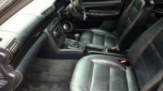 preview picture of video '1996 Audi A4 turbo Quattro Black 5 Speed Manual Sedan'