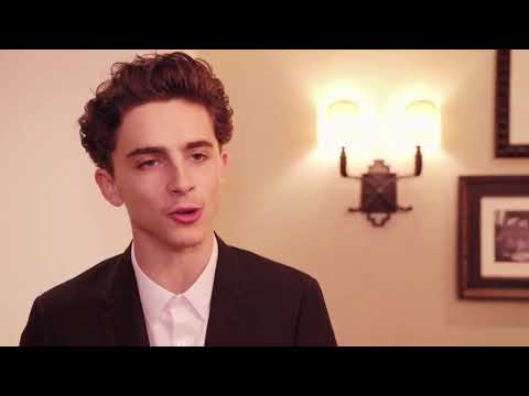 Timothée Chalamet Beautiful Boy Interview in LA 9/13/2018