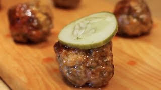 BBQ Meatballs! Simple Party Appetizer Tricks