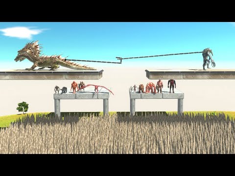 TUG of WAR Fantasy vs Infernals  ► Animal Revolt Battle Simulator