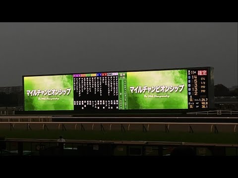 第39回マイルCSファンファーレ  雨の東京競馬場にて