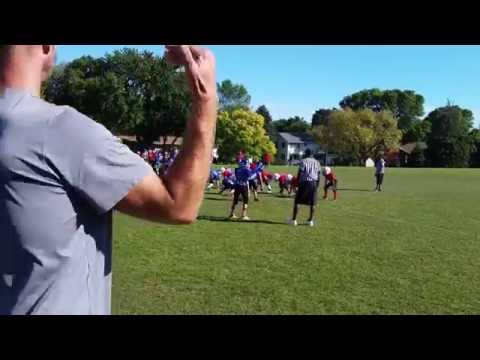 WOODBURY 6TH GRADE FOOTBALL WAA ROYAL VS NSP GAME 6 2016