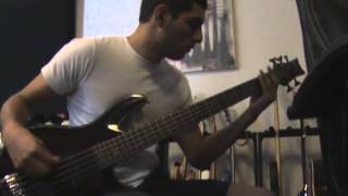Me Recording Bass at CB studios some years ago