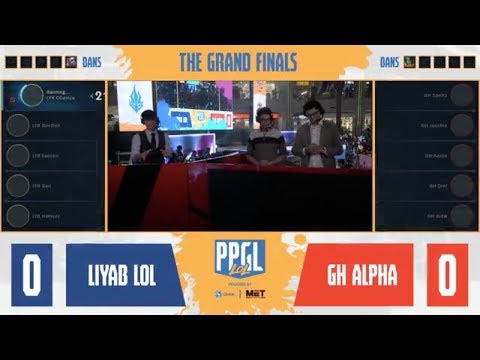 Liyab LYB Vs GHA GH Alpha Game 1 Grand Finals Full Game  PPGL 2019 S2