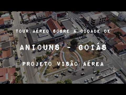 ANICUNS GOIÁS, PROJETO VISÃO AÉREA - TOUR AÉREO SOBRE A CIDADE.