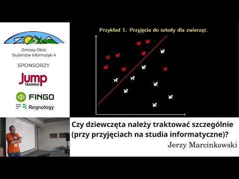 Czy dziewczęta należy traktować szczególnie przy przyjęciach na studia informatyczne? J.Marcinkowski