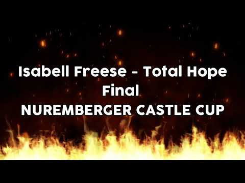 Isabell Freese y Total Hope en la Final NUREMBERGER CASTLE CUP