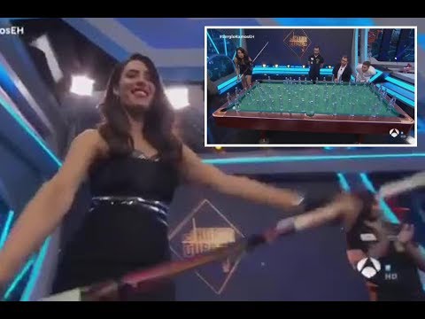Sergio Ramos wowed as girlfriend Pilar Rubio nails impossible pool trick s hot