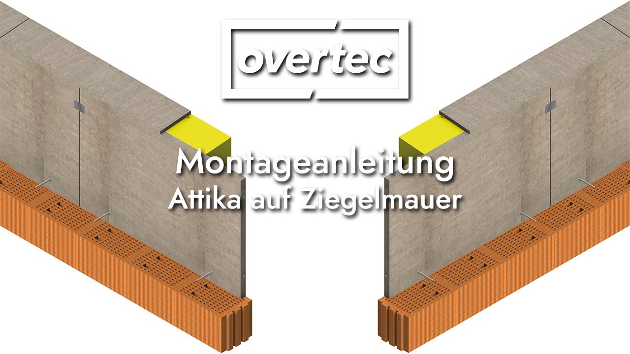 Schnelle und einfache Installationsanleitung für eine schlanke und leichte Attika am Flachdach